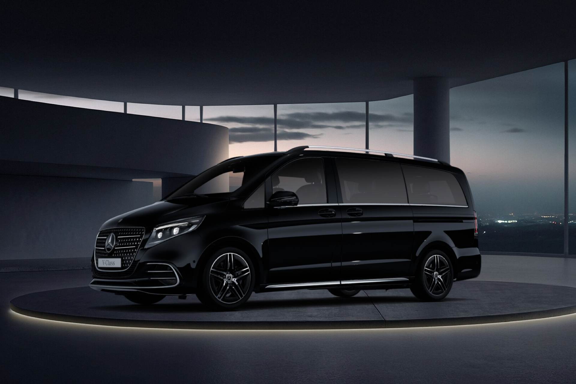 Mercedes van for Chambers Executive Travel